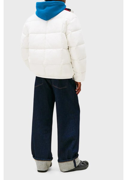 Kapitoneli Relaxed Fit Su Itici Dik Yaka Şişme Mont Erkek Mont DM0DM22041 Ybl fiyatları