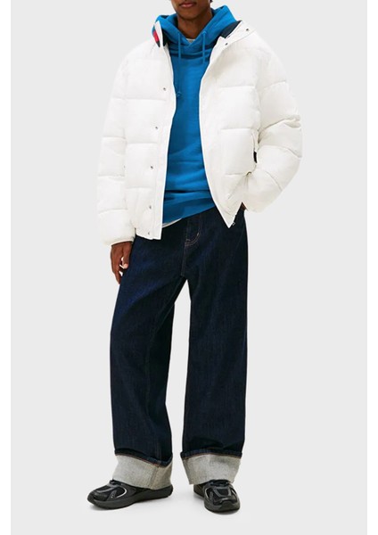 Kapitoneli Relaxed Fit Su Itici Dik Yaka Şişme Mont Erkek Mont DM0DM22041 Ybl fırsatları