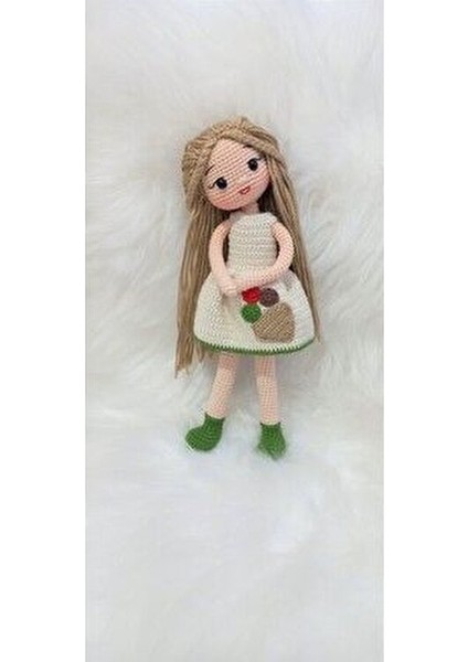 Dondurma Temalı Organik Bebek Oyuncağı Kız Çocuklar İçin 30 cm Sağlıklı Malzeme