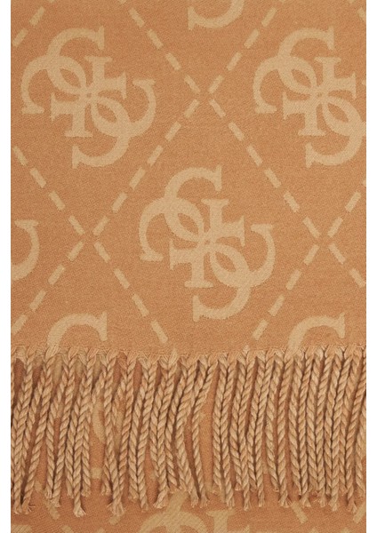 4g Logolu 80 x 180 cm Saçaklı Şal W5BZ33Z4210 Bayan Şal W5BZ33 Z4210 P1WE modelleri