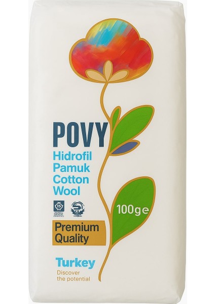 Hidrofil Pamuk 100 Gram