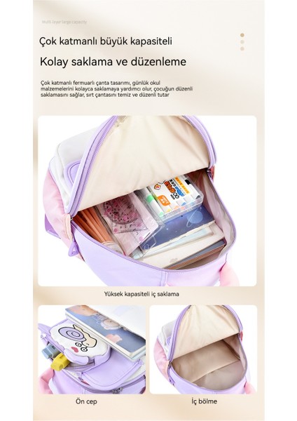 Çocuk Omurga Yükü Azaltmak Için Hafif Okul Çantası (Yurt Dışından) modelleri