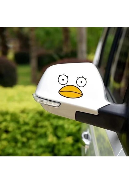 Anime Ördek Araç, Araba, Oto, Motorsiklet, Kask, Laptop, Cam Sticker 12X10 cm fiyatları