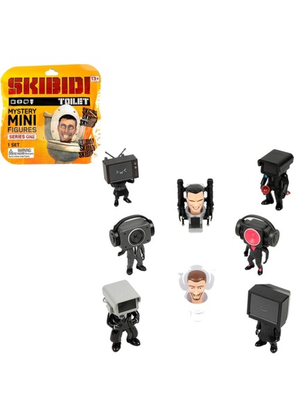 Skibidi Toilet Mini Sürpriz Figür