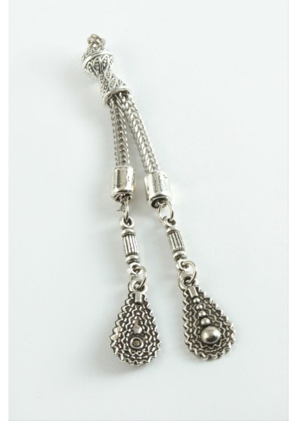 Zengezur Karışık Tesbih Püskülü 1 Adet-Gümüş Rengi fiyatları