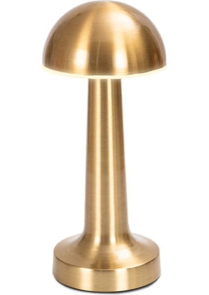 YL86-1230 Atina Gold Üç Renkli Dokunmatik Masa Lambası - Şarjlı Dimlenebilir Type-C fiyatları