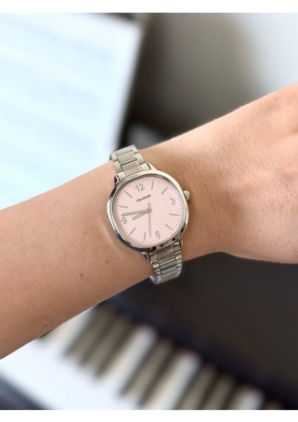 Rosélle Kadın Kol Saati, Gümüş Renk (Pembe Kadran) modelleri