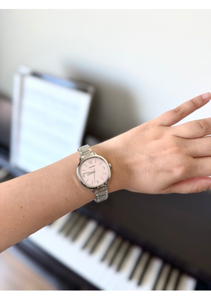 Rosélle Kadın Kol Saati, Gümüş Renk (Pembe Kadran) fırsatları