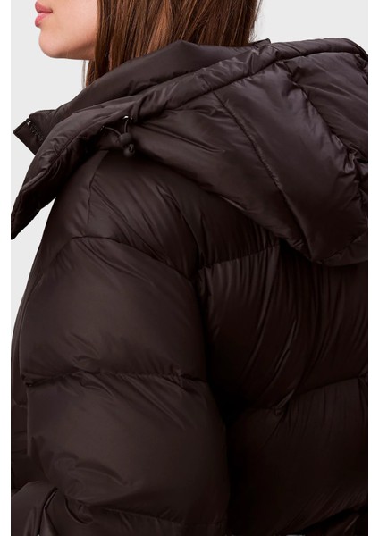 Suya Dayanıklı Boxy Fit Çıkarılabilir Kapüşonlu Şişme Mont LV047D501GUB1 Bayan Mont LV047D501G Ub1 fırsatları