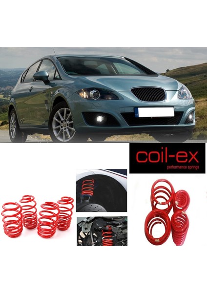 Seat Leon 2005-2012 Mk2 Coil-Ex 4.5cm Spor Yay