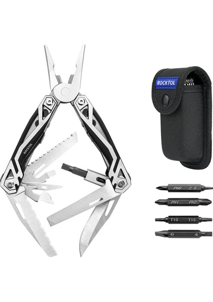 21 Fonksiyonlu Multi Tool Pense (Kılıflı)