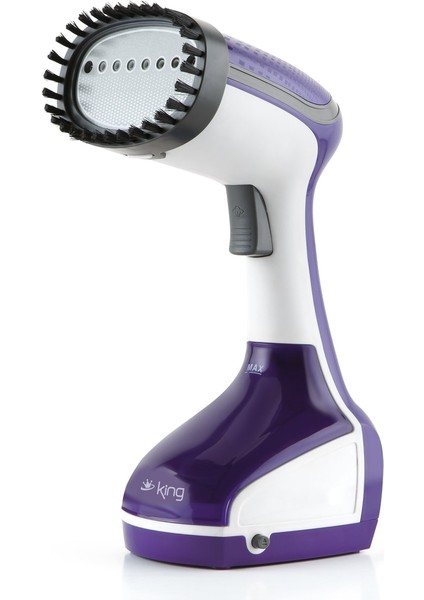 Mor Buharlı Kırışık Giderici Ütü KKG801 Aura, Pratik ve Güçlü Temizlik Sağlar