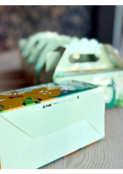 Dinazor Kutusu 25 'li El Tutmalı Çanta Doğum Günü Hediye Kutusu Pasta Kutusu fırsatları