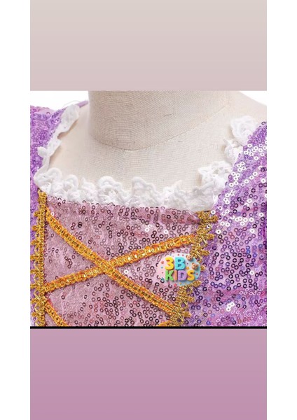 Rapunzel Peruklu Kostüm Seti fırsatları