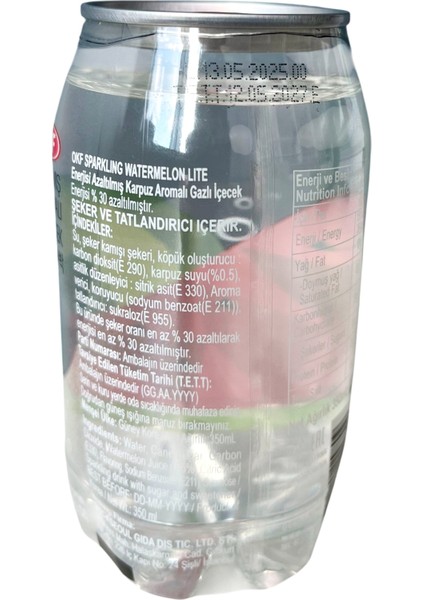 Enerjisi Azaltılmış Karpuz Aromalı Gazlı Içecek 350ML 6'lı Set fırsatları