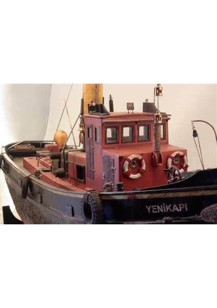 Model K2401 1/24 Ölçek, Yenikapı Römorkörü, R/c Dönüşebilir, Ahşap Tekne Kiti modelleri
