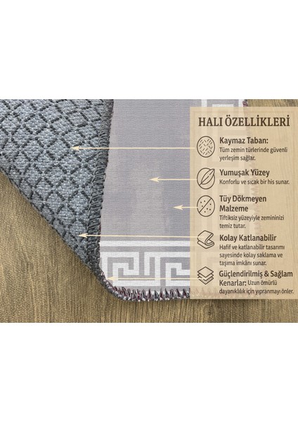 Gri Şönil Pamuk Dekoratif Halı Kilim – Salon ve Yatak Odası Için fırsatları
