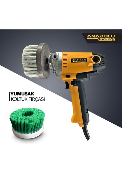 Yüksek Devirli Halı ve Koltuk Yıkama ile Fırçalama Makinesi, Sarı Renk fırsatları