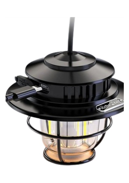 Msa-Shop Kamp ve Bahçe Için Retro LED Fener – Sıcak Işık, Uzun Ömürlü Batarya fırsatları