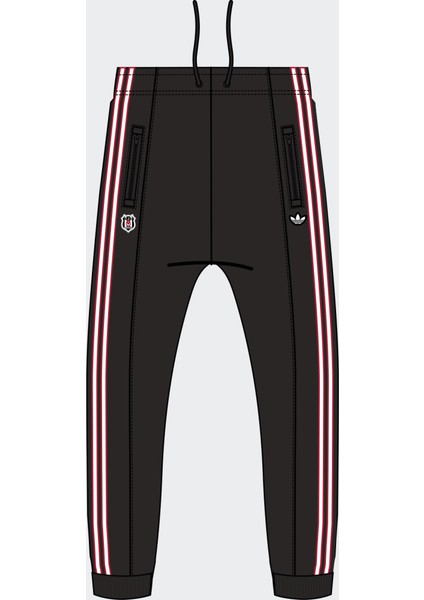 Erkek Siyah Eşofman Altı BJK ICON TP JM4907