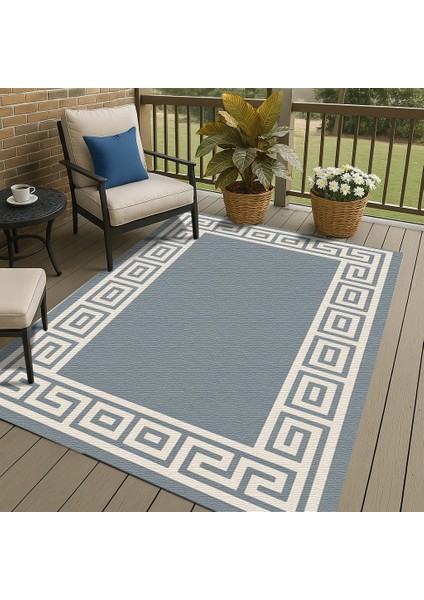 Bej ve Gri Tonlu Dijital Baskılı Halı – Salon ve Yatak Odası