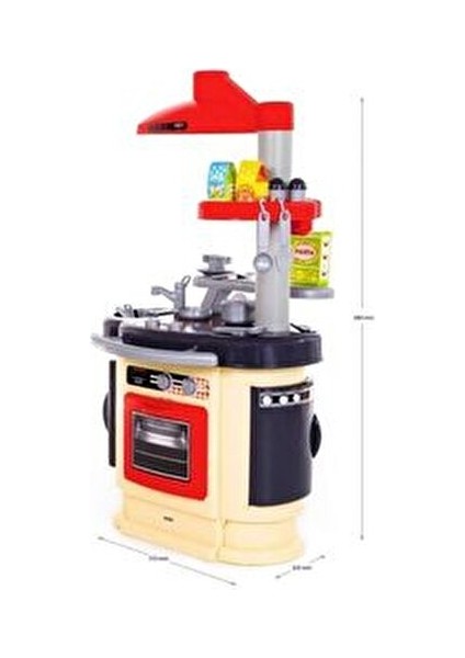 Mutfak Takımı Marta Kız Çocuklar İçin Eğlenceli Oyun Seti 5-7 Yaş Aralığına Uygun