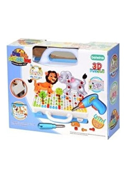 3D Puzzle Kız Çocukları İçin 2-4 Yaş Arası Yaratıcılığı Geliştiren Oyun Seti fiyatları