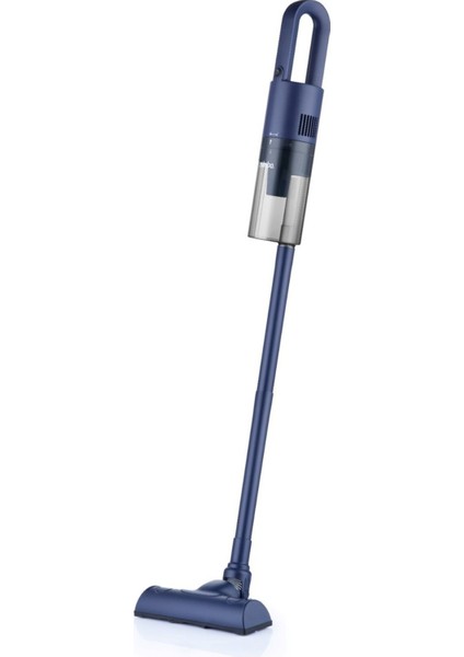 Yüksek Emiş Güçlü Hafif Elektrikli Dik Süpürge, Pratik Kullanım, Mavi