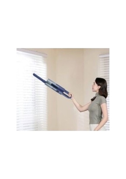 Yüksek Emiş Güçlü Hafif Elektrikli Dik Süpürge, Pratik Kullanım, Mavi modelleri