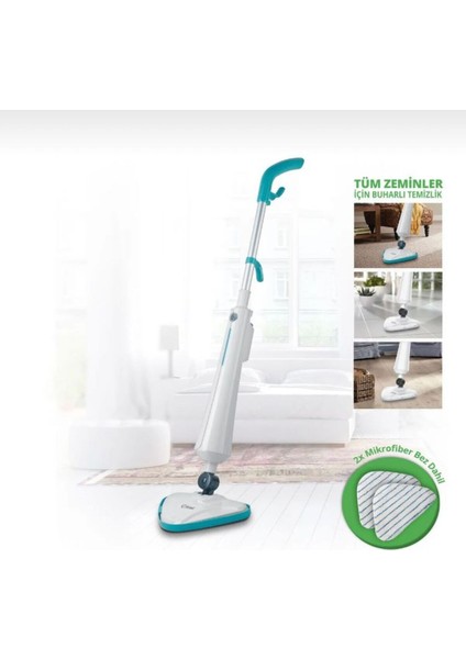 KSC-4215 Buharlı Mop Beyaz, Etkili ve Kullanışlı Temizlik Aracı fırsatları