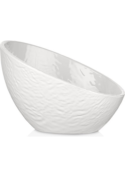 M291308.CW - Tilda Matt 3'lü Krem Beyaz Kase Seti 13,5X12,5 Cm, Thermoset Melamin