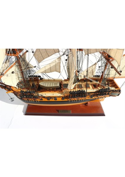 Gianhien TS0043P Hms Essex Ahşap Hazır Yelkenli Savaş Gemisi Maketi modelleri