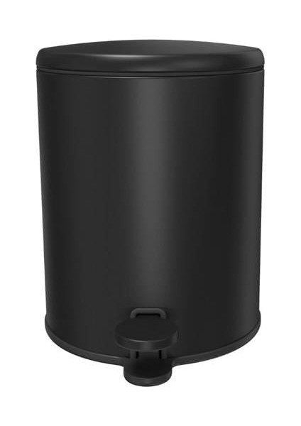 Cigo Pedallı Çöp Kovası Siyah 6 Lt