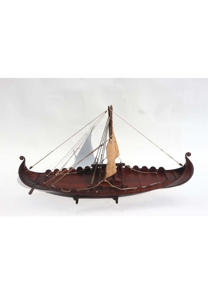 Gianhien FB0021W80 Oseberg Viking Fargag Ahşap Hazır Yelkenli Gemi Maketi fiyatları