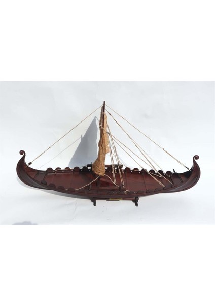 Gianhien FB0021W80 Oseberg Viking Fargag Ahşap Hazır Yelkenli Gemi Maketi modelleri