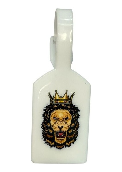 Aslan Tasarım Bavul Etiketi