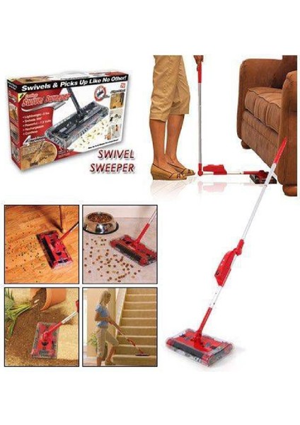 Kablosuz ve Katlanabilir Hafif Süpürge, Pratik Temizlik Sağlar