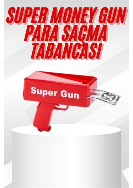 Msa-Shop Çocuklara Özel Eğlenceli Para Saçma Makinası Parti Oyuncağı Kırmızı fiyatları