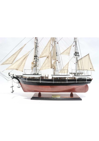 Gianhien TS0611P Wanderer Ahşap Hazır Yelkenli Gemi Maketi modelleri