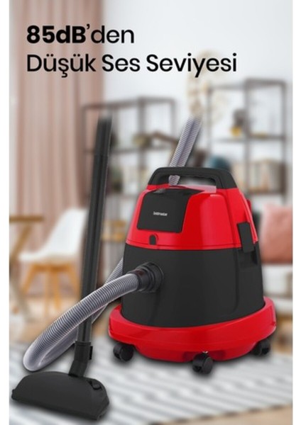 2200W Islak-Kuru Toz Torbalı Güçlü Elektrikli Süpürge, Kullanışlı ve Dayanıklı Renkli Seçenek fırsatları