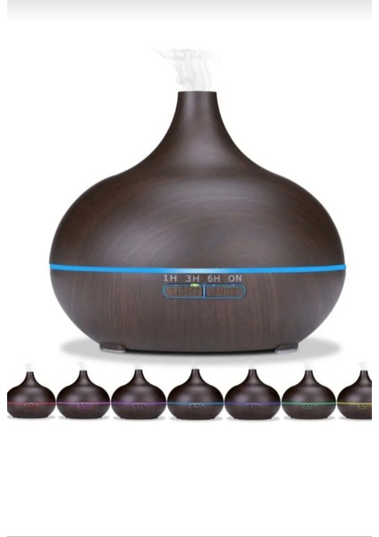 500ML Ultrasonik Aroma Yayıcı ve Hava Nemlendirici, Ev ve Ofis Için fiyatları