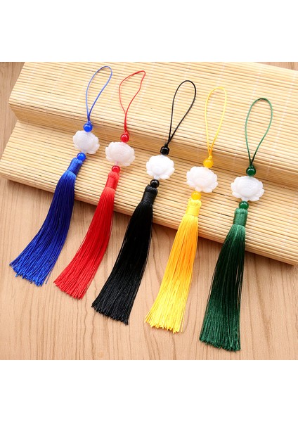 Çift Taraflı Beyaz Yeşim Lotus Fistl Fistl Ayrılan Çin Tarzı Kolye Antik Stil Fener Püskül Altın Yelpaze Kolye (Yurt Dışından) fiyatları