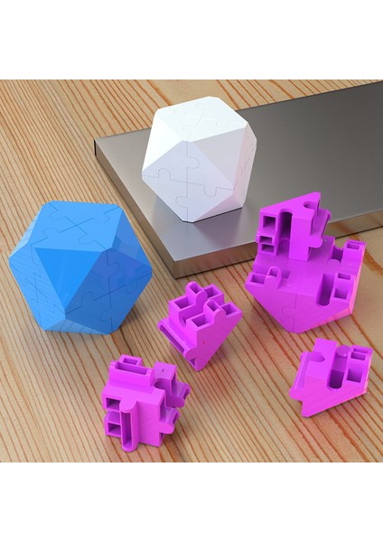 3D Akıllı Rubik Küp Bulmaca Blok Bulmaca Stres Giderici Oyuncak Hediye (Yurt Dışından) fiyatları