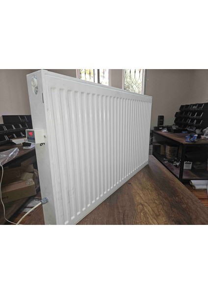 Isı Boyası Elektrikli Petek livi beyaz renk 2 sene garantili