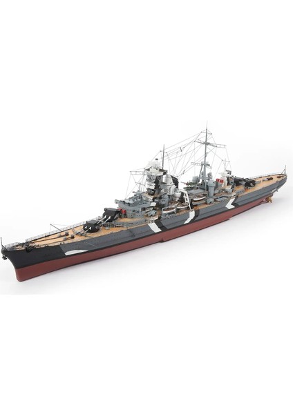 16000 1/200 Ölçek, Prinz Eugen, 107 Cm. Ağır Alman Kruvazörü, Ahşap Model Kiti fiyatları