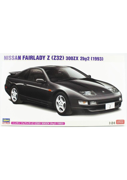 20700 1/24 Ölçek, Nissan Fairlady Z (Z32) 300ZX 2by2 (1993), Otomobil Plastik Model Kiti