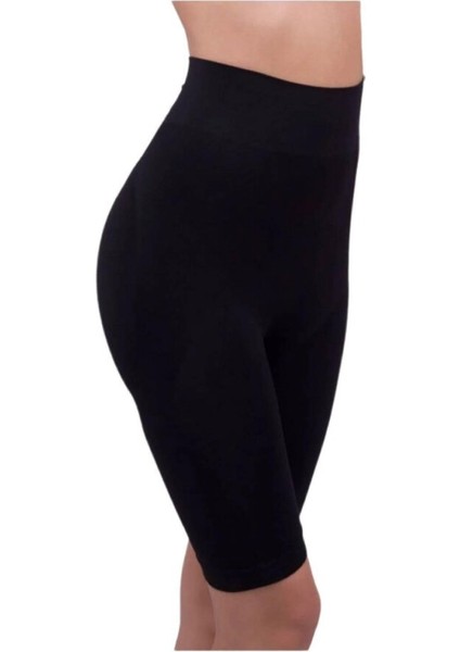 Nbb Göbek Sıkılaştırcı Bir Beden Inceltici Paçalı Kısa Tayt Korse