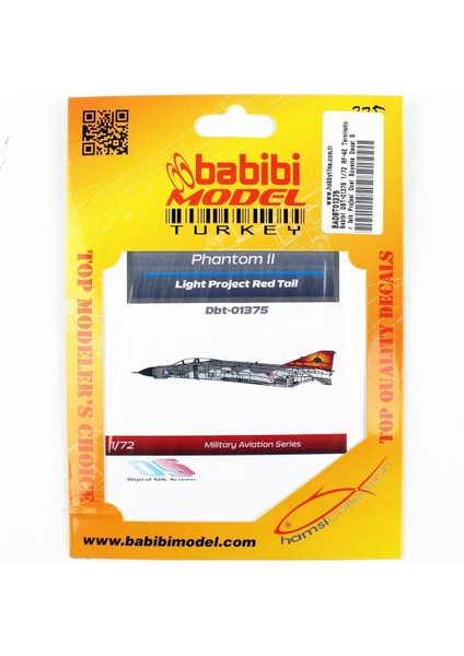DBT-01375 1/72 Ölçek, Rf-4e Terminator Işık Projesi Özel Boyama Decal Set Kırmızı, Dekal Çıkartma