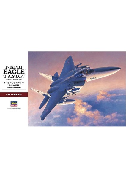 PT51 7251 1/48 Ölçek, F-15J/DJ Eagle Jasdf, Savaş Uçağı Plastik Model Kiti