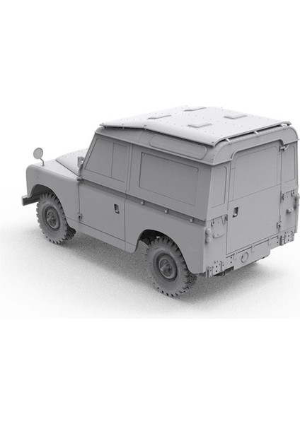 Ak 35013 1/35 Ölçek, Land Rover 88 Series Iıa (Steyşın Vagon), Askeri Araç Plastik Model Kiti modelleri